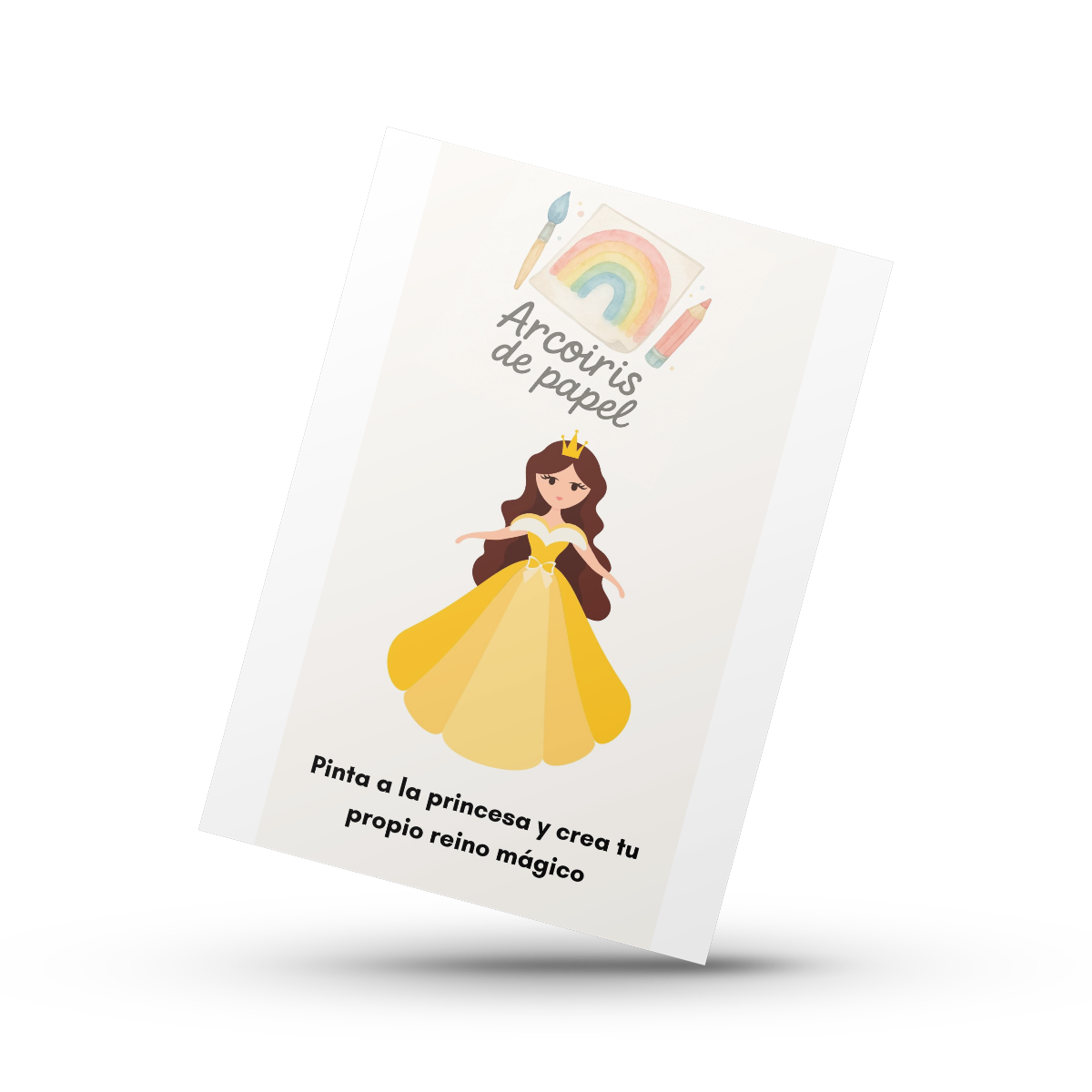 Pinta a la princesa y crea tu propio reino mágico