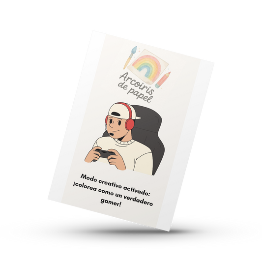 Modo creativo activado: ¡colorea como un verdadero gamer!